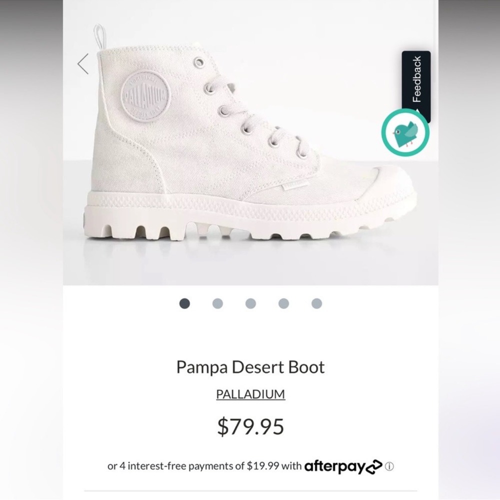 SOLD NWT Pampa Palladium
